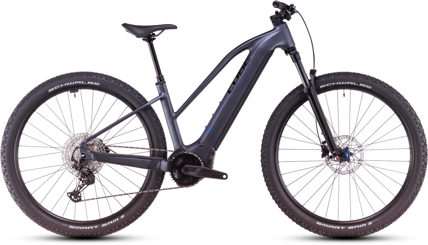 Cube Reaction Hybrid Pro 800 metallicgrey n black 2025 - E-Bike Hardtail Mountainbike Dames