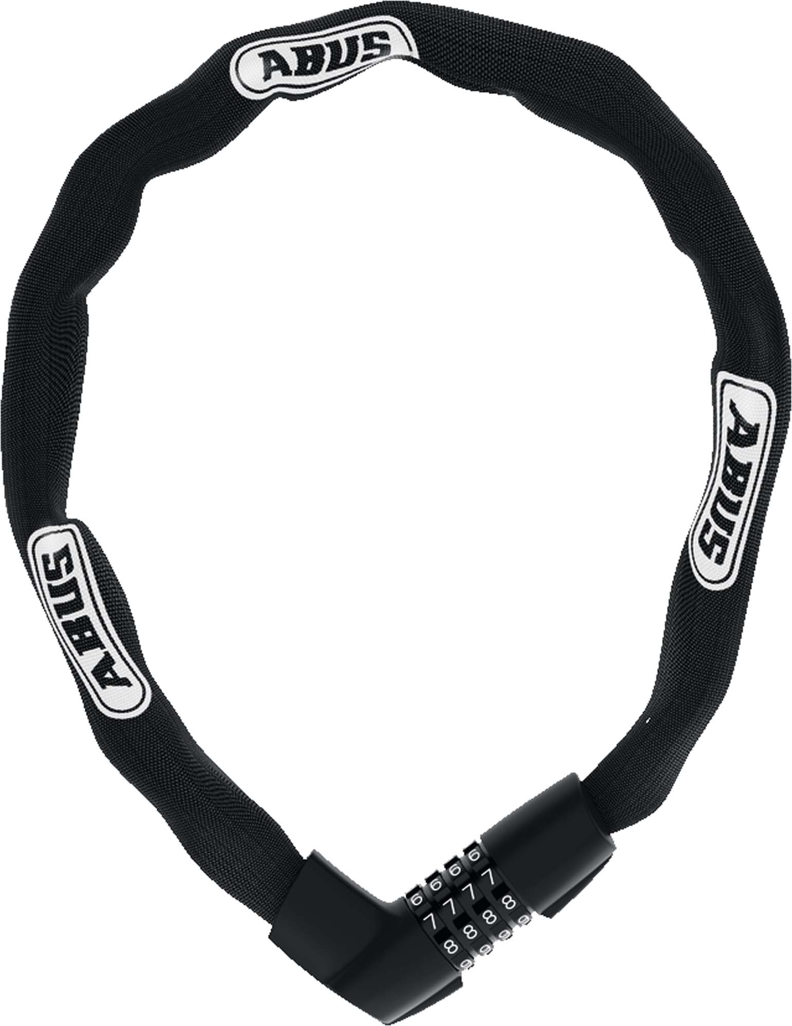 ABUS Combinatiekettingslot kluis 1385/75 6 mm zwart 75 cm