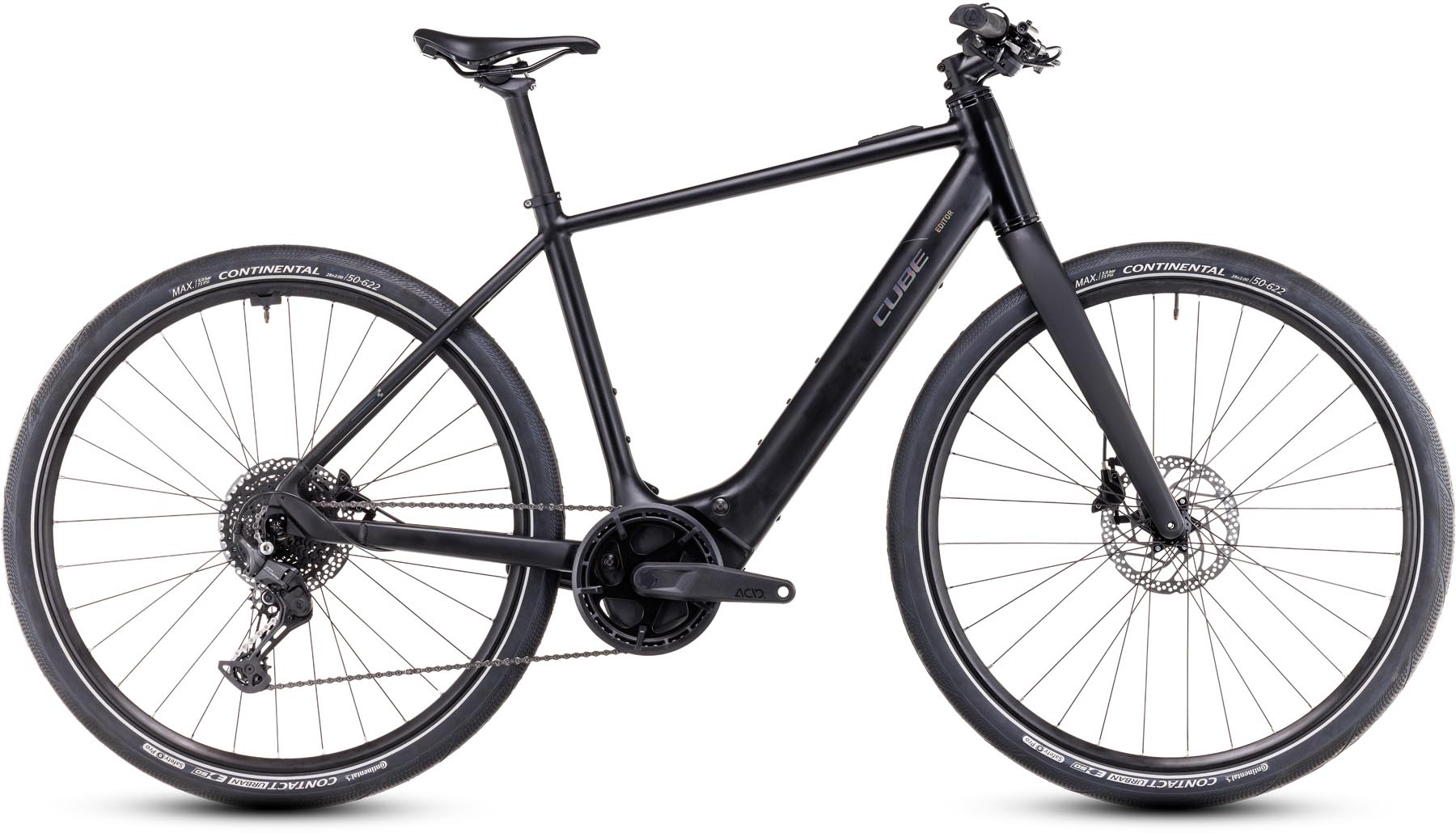 Cube Editor Hybrid Pro 400X black n spectral 2025 - E-Bike Fitnessfiets Heren