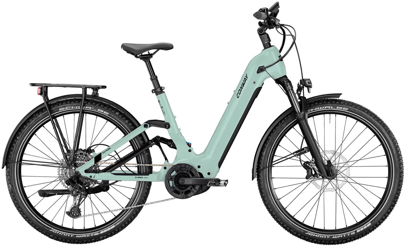 Conway Cairon C FS 2.0 625Wh mint matt 2025 - E-Bike Hardtail Mountainbike lage instap