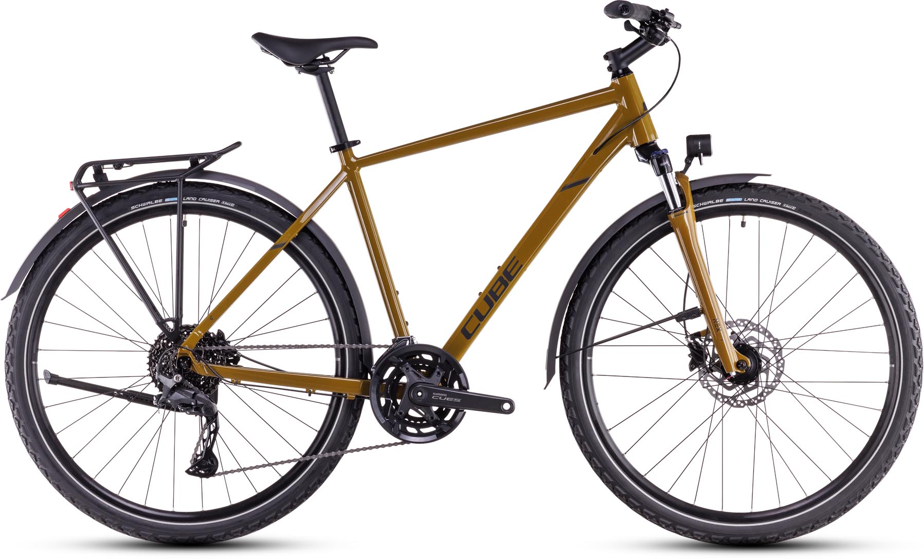 Cube Nature Pro Allroad willowgreen n black 2025 - Crossfiets Heren
