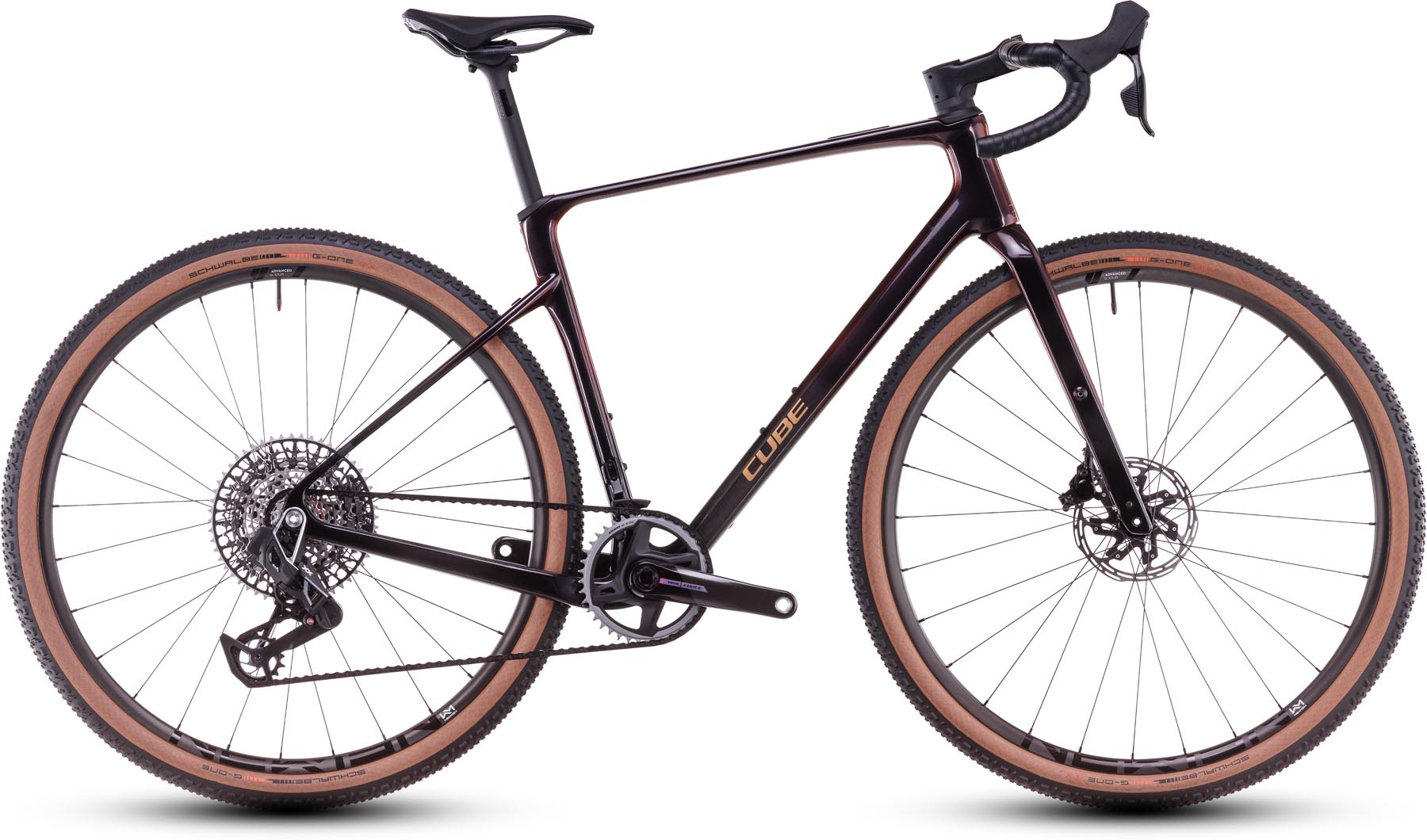 Cube Nuroad C:62 SLX solareclipse n aurum 2025 - Grindfiets