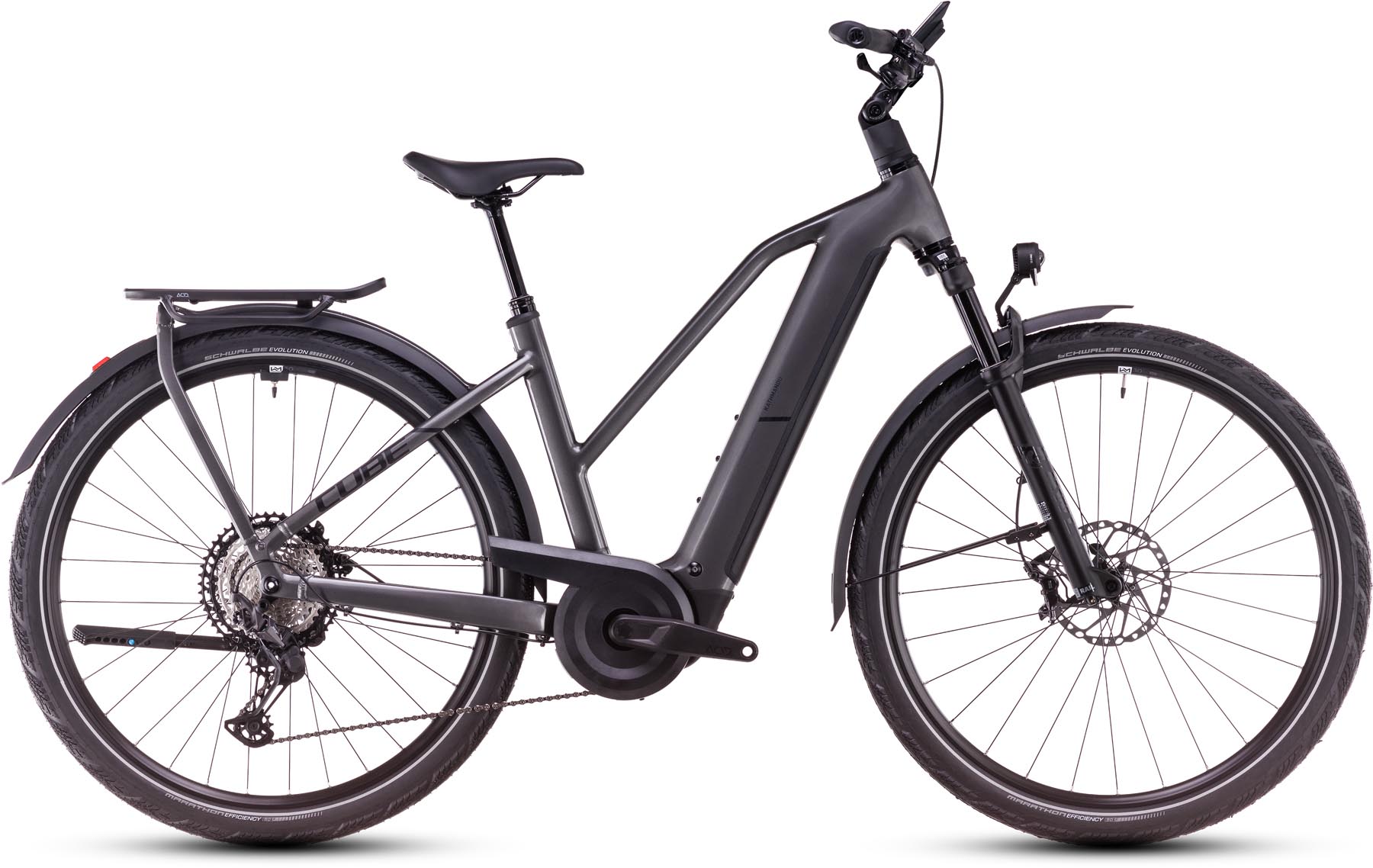 Cube Kathmandu Hybrid SLX 800 graphite n black 2025 - E-Bike Trekkingfiets Dames