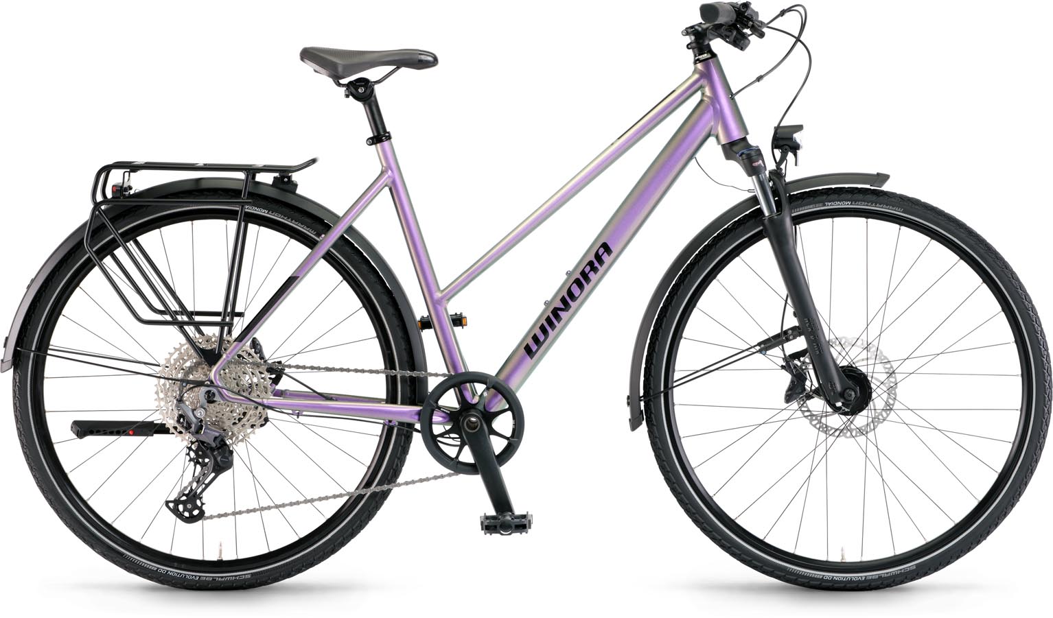 Winora Domingo 12 Pro Chameleon 2024 - Trekkingfiets Dames