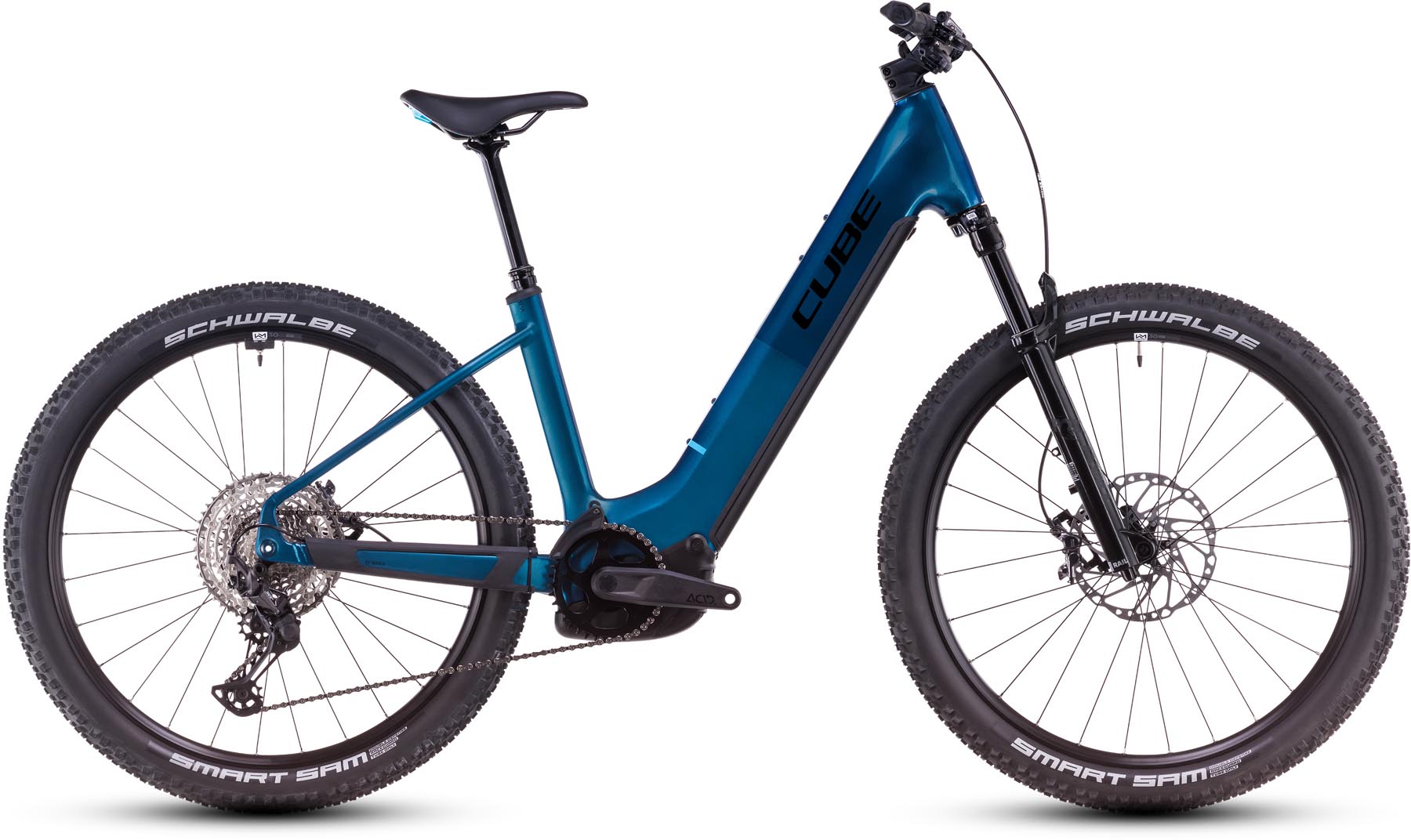 Cube Reaction Hybrid SLX 800 nebula n blue 2025 - E-Bike Hardtail Mountainbike lage instap