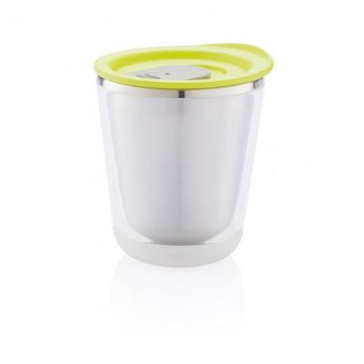 XD Design thermosbeker Dia, roestvrij staal, groen - 200 ml