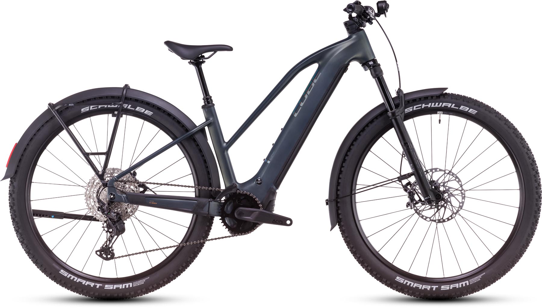 Cube Reaction Hybrid SLX Allroad 800 sagebrushgreen n prism 2025 - E-Bike Hardtail Mountainbike Dames