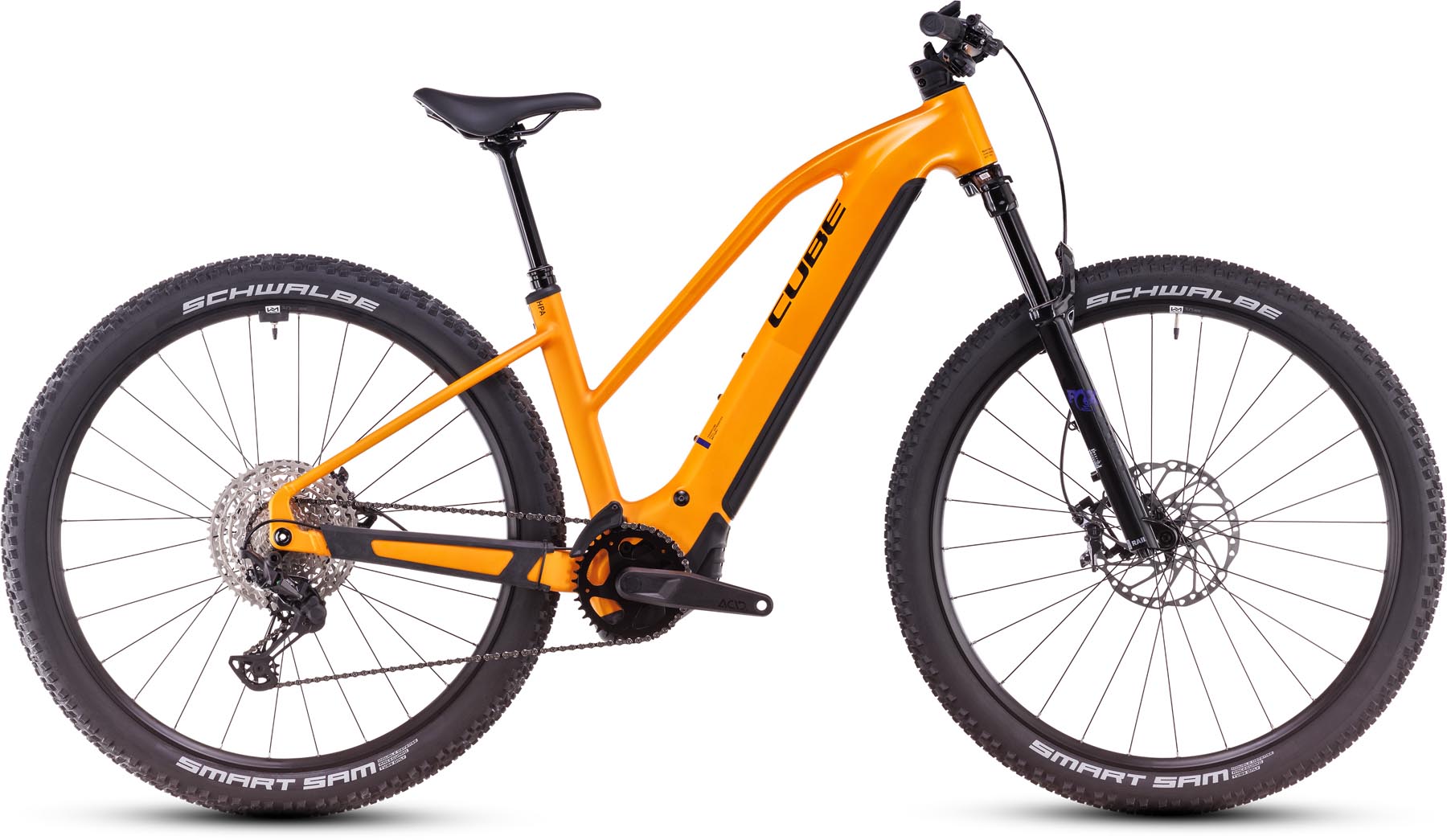 Cube Reaction Hybrid SLX 800 spectraorange n violet 2025 - E-Bike Hardtail Mountainbike Dames