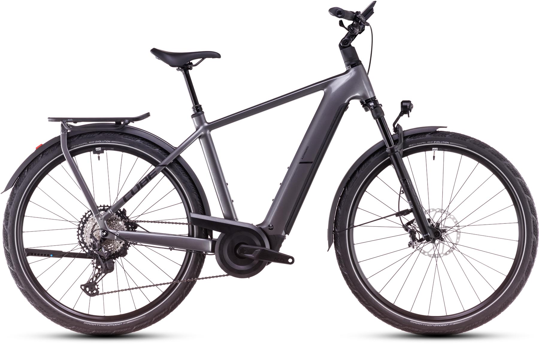 Cube Kathmandu Hybrid SLX 800 graphite n black 2025 - E-Bike Trekkingfiets Heren
