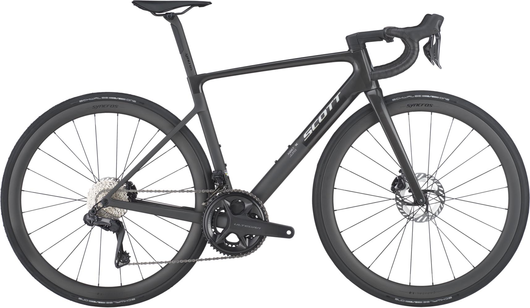Scott Addict RC 20 carbon black 2025 - Carbon Racefiets