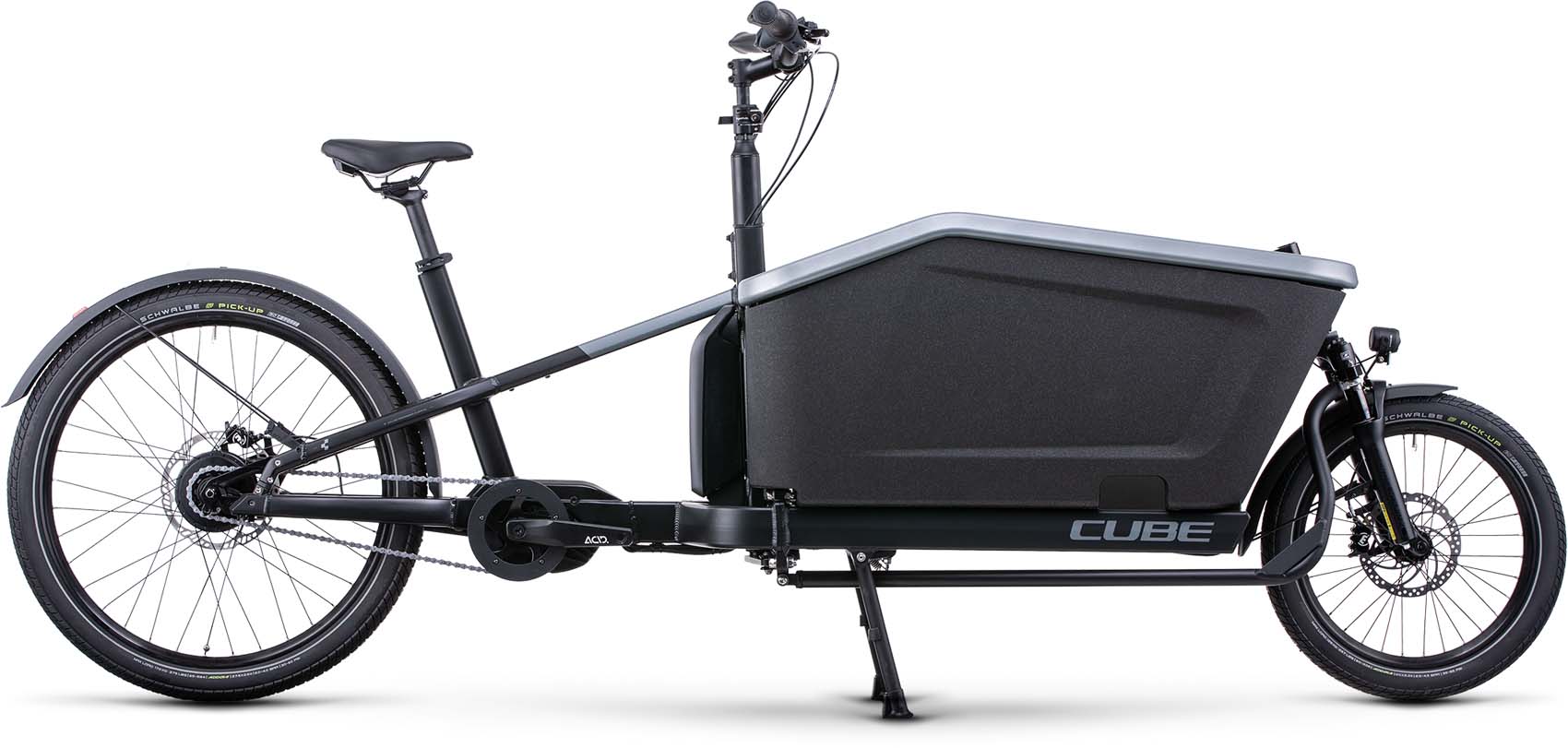 Cube Cargo Dual Hybrid 1000 flashgrey n black 2023 - E-Bike bakfiets