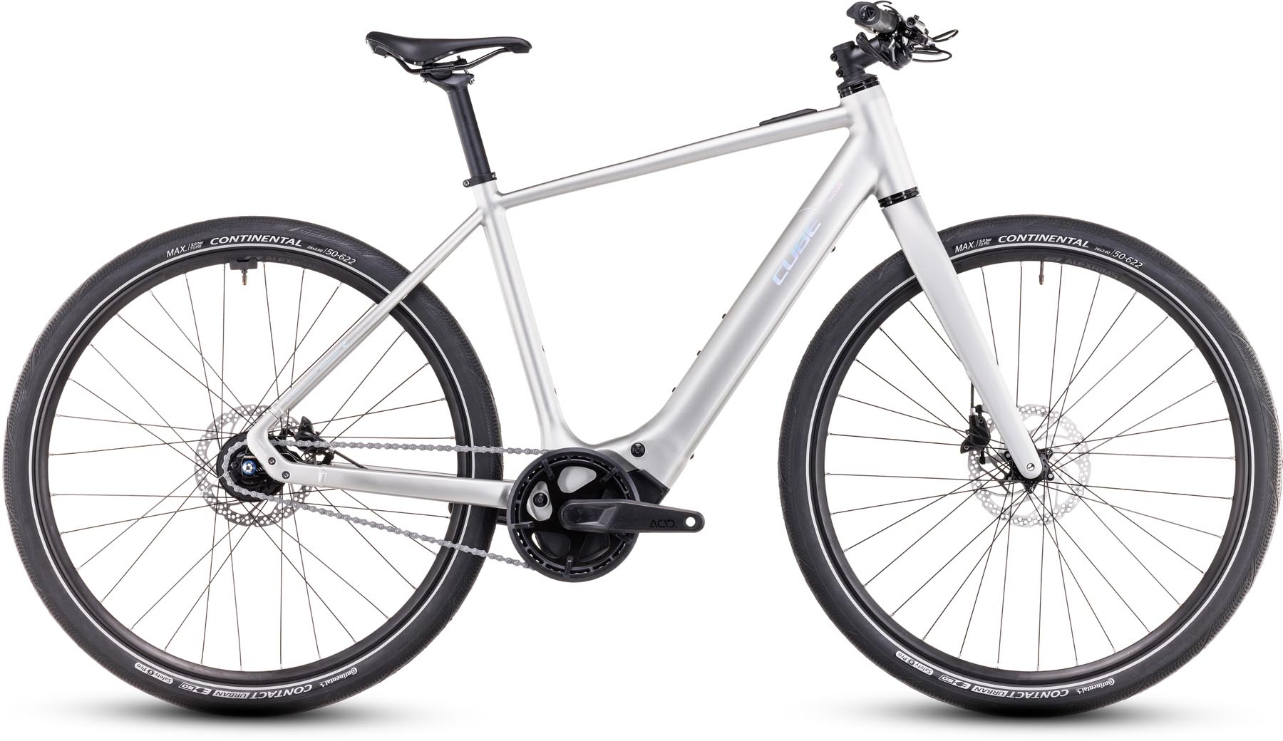 Cube Editor Hybrid SLX 400X sleekgrey n spectral 2025 - E-Bike Fitnessfiets Heren