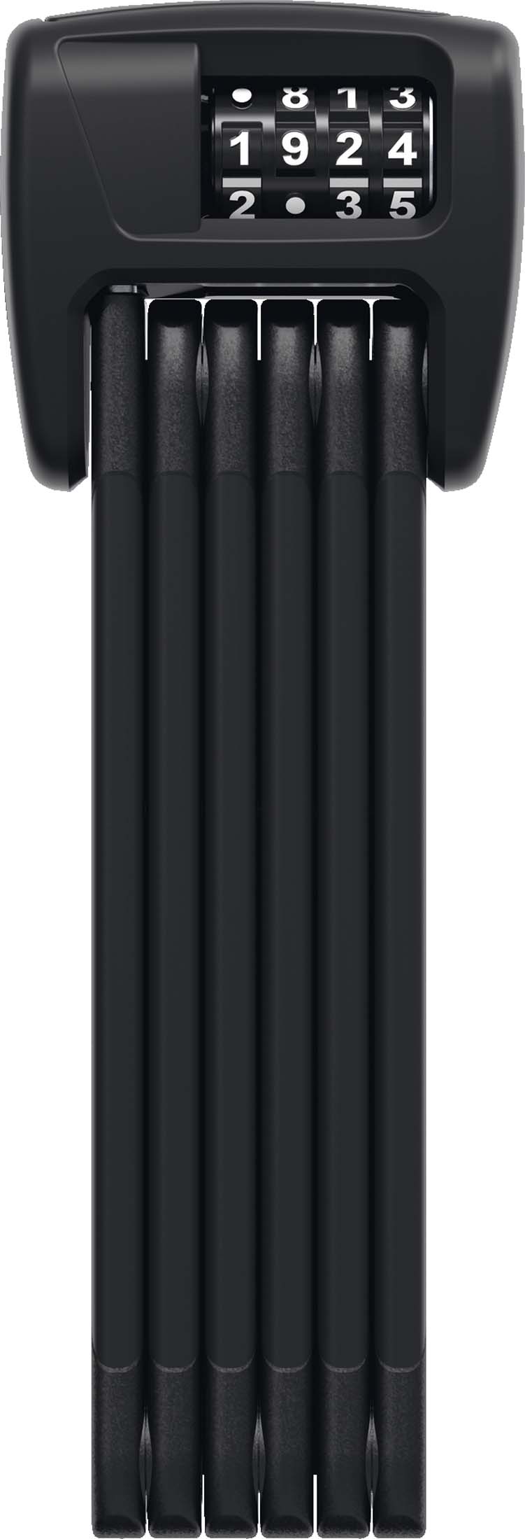 Abus Klapslot BORDO™ Combo 6000C/90 LED zwart + houder SH