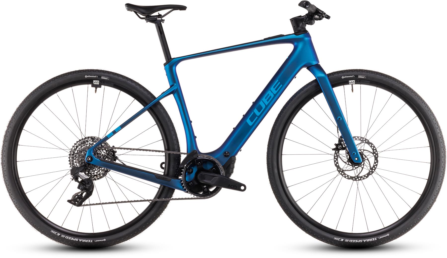 Cube Nulane Hybrid C:62 SLX 400X nebula n blue 2025 - E-Bike Fitnessfiets Heren