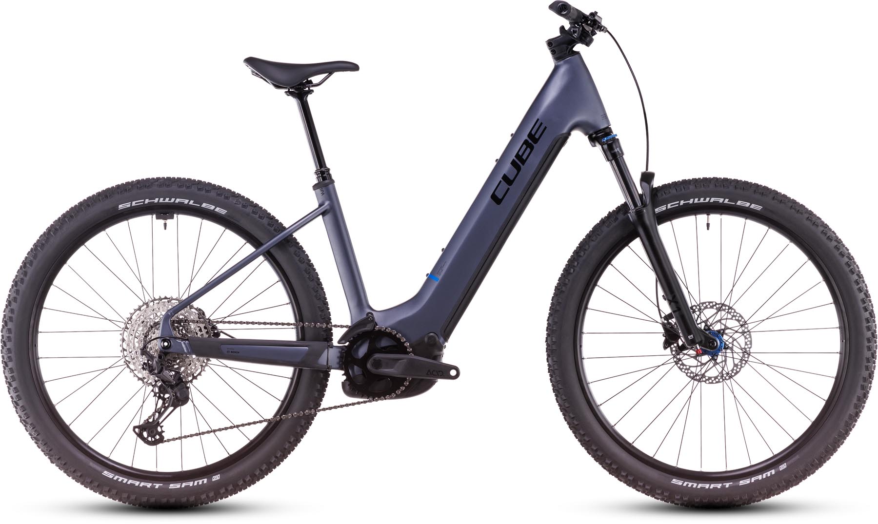 Cube Reaction Hybrid Pro 800 metallicgrey n black 2025 - E-Bike Hardtail Mountainbike lage instap