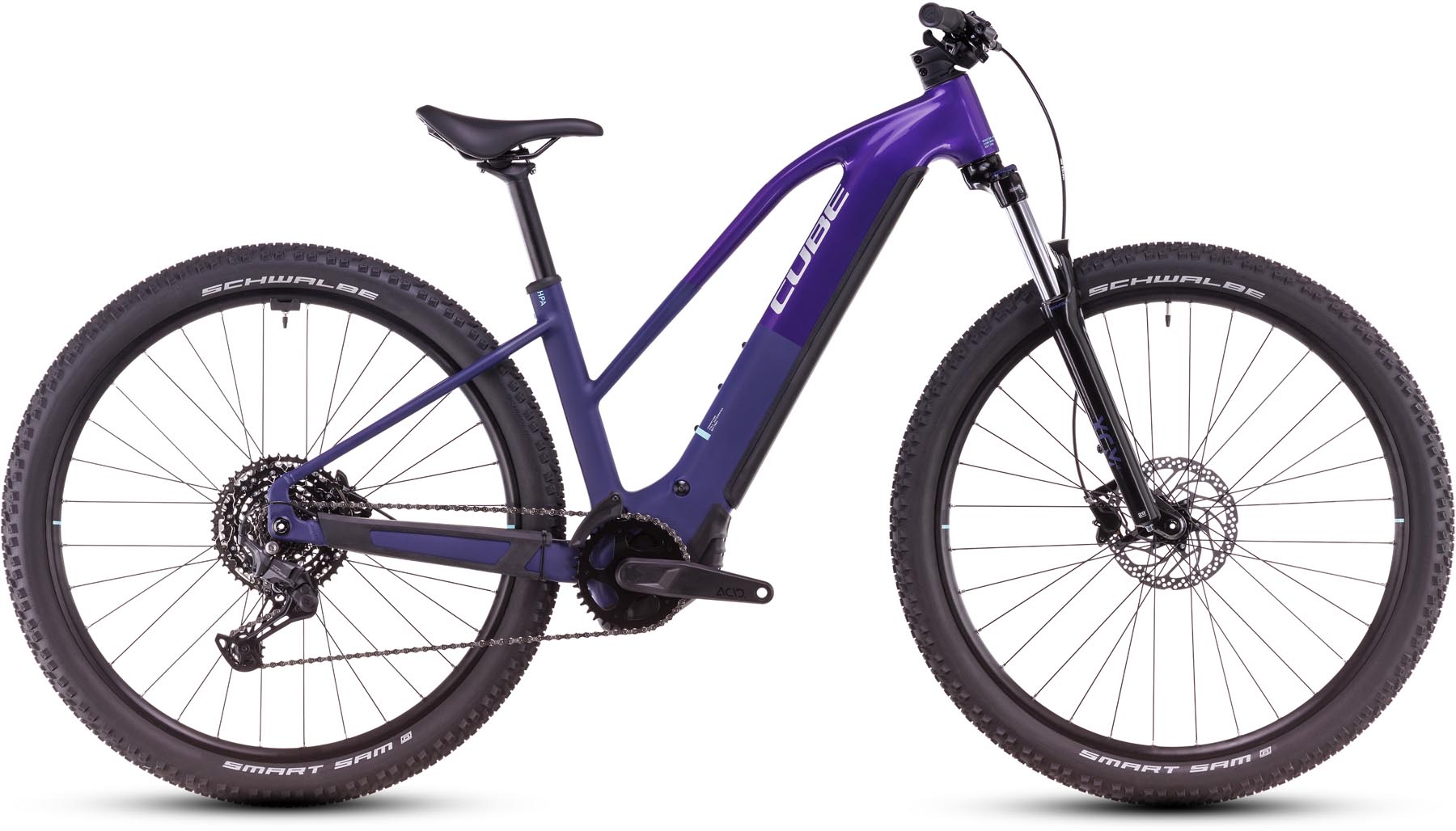 Cube Reaction Hybrid ONE 800 orchid n mint 2025 - E-Bike Hardtail Mountainbike Dames