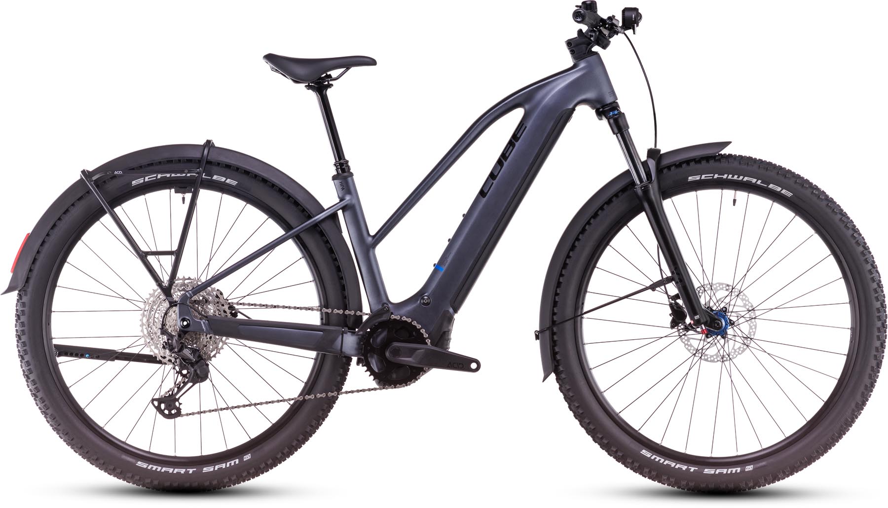 Cube Reaction Hybrid Pro Allroad 800 metallicgrey n black 2025 - E-Bike Hardtail Mountainbike Dames
