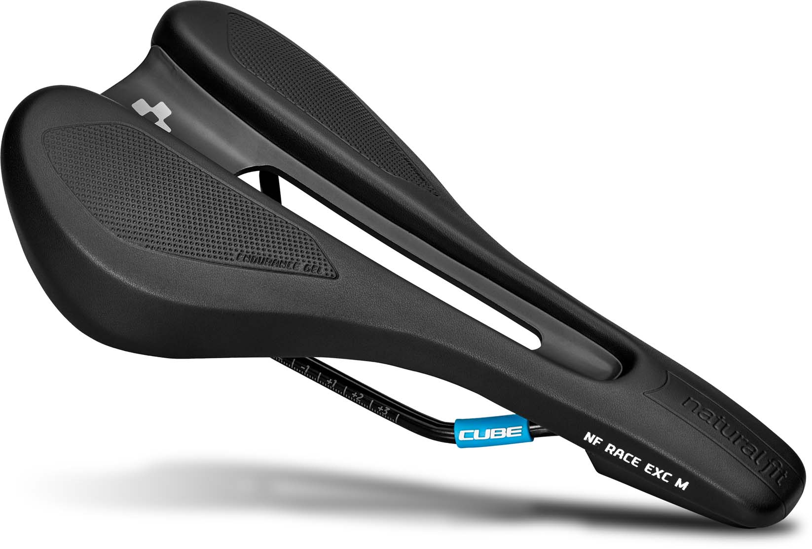 Cube Natural Fit Zadel RACE EXC zwart