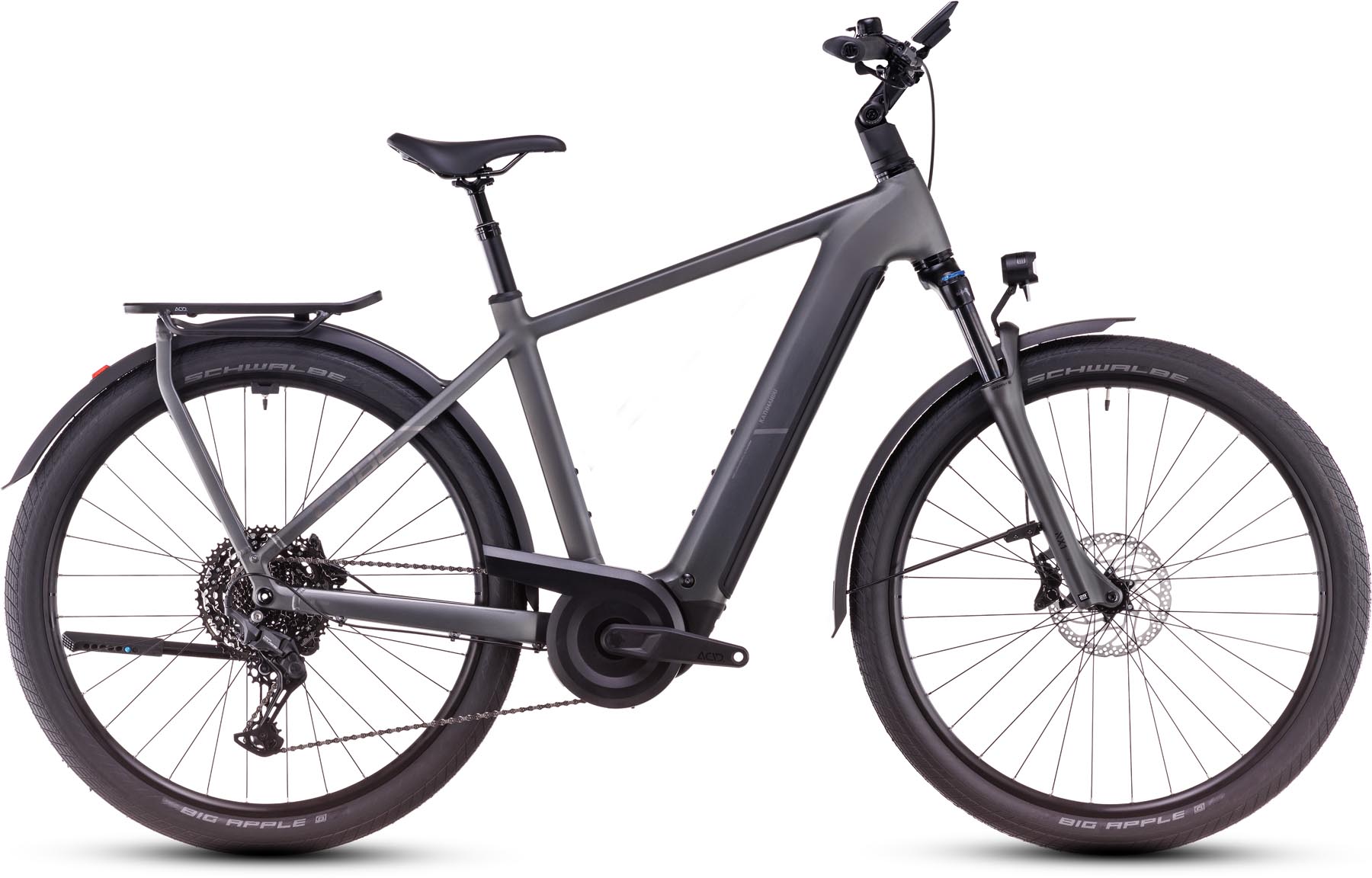 Cube Kathmandu Hybrid Pro 800 slabgrey n chrome 2025 - E-Bike Trekkingfiets Heren