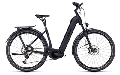 Klik hier voor Cube e-bikes met Lage instap frame.