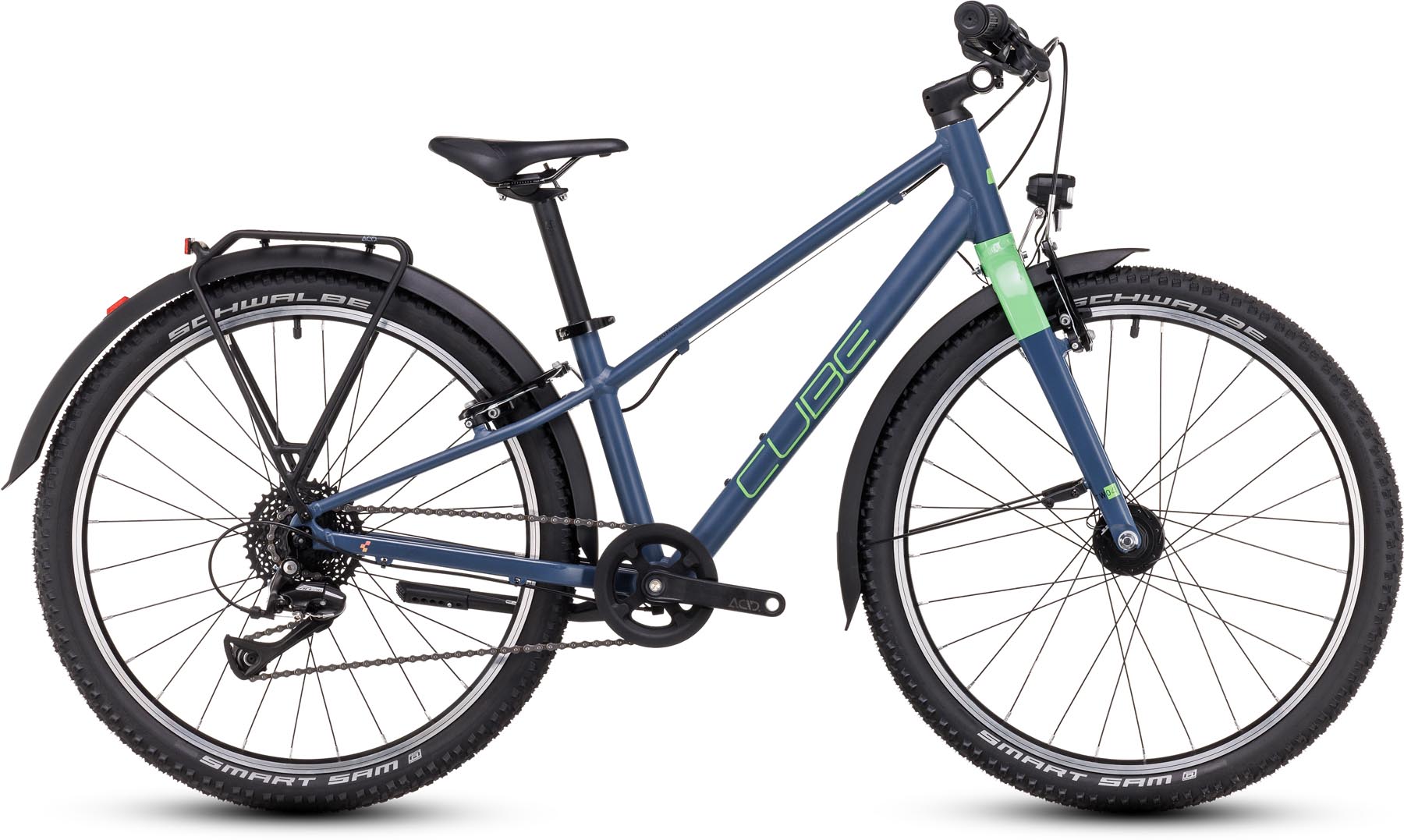 Cube Numove 240 Street navalblue n apple 2025 - Kinderfiets 24 inch - Schade aan het lakwerk