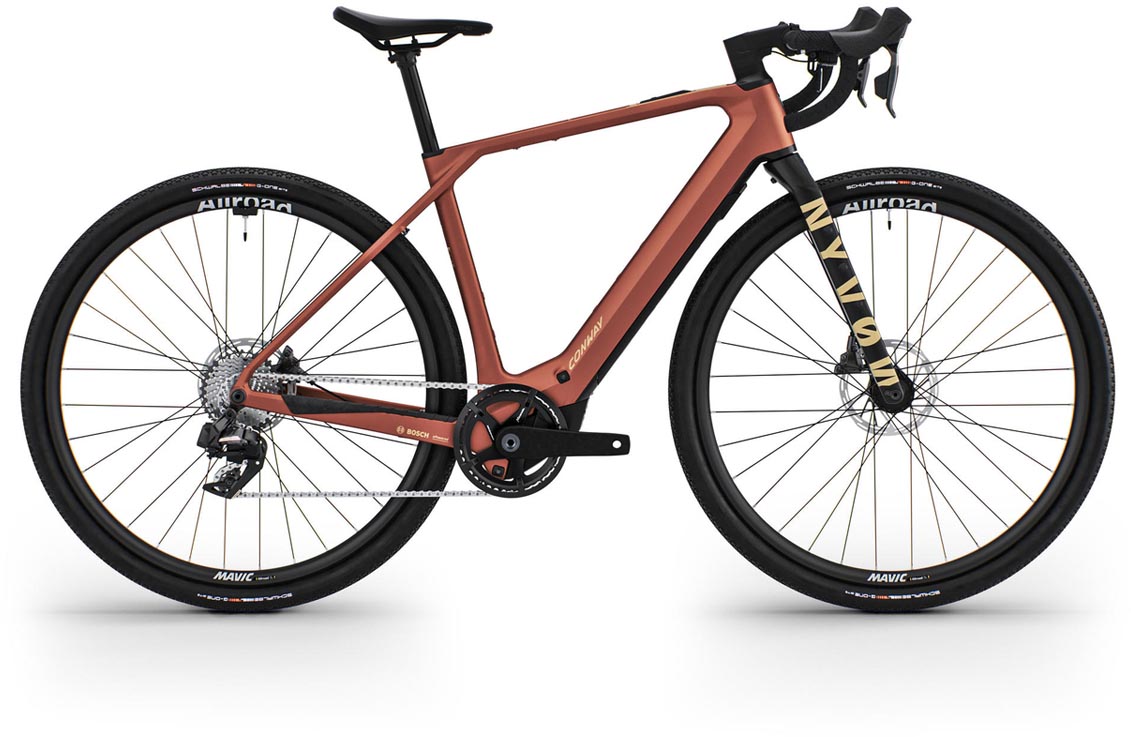 Conway Nyvon 12.0 400Wh rustred matt / terra matt 2025 - E-Bike Grindfiets