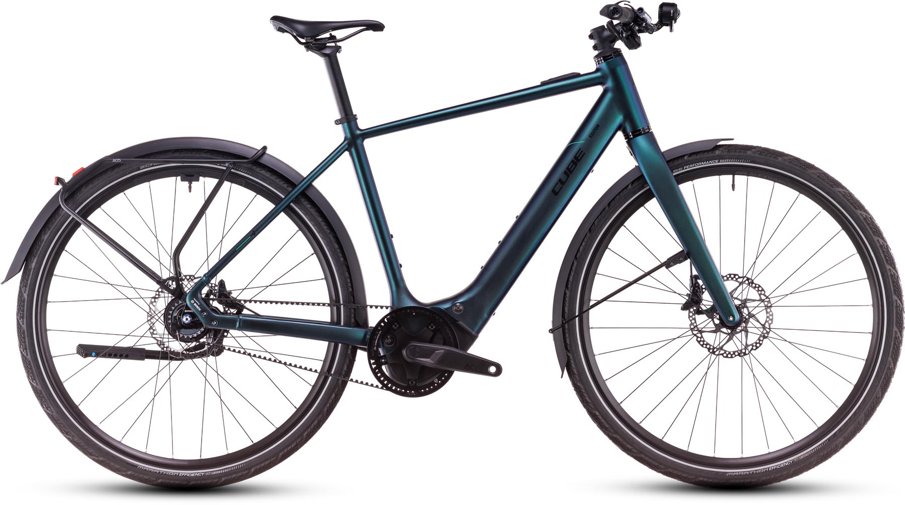 Cube Editor Hybrid SLT FE 400X goblin n glossy 2025 - E-Bike Fitnessfiets Heren
