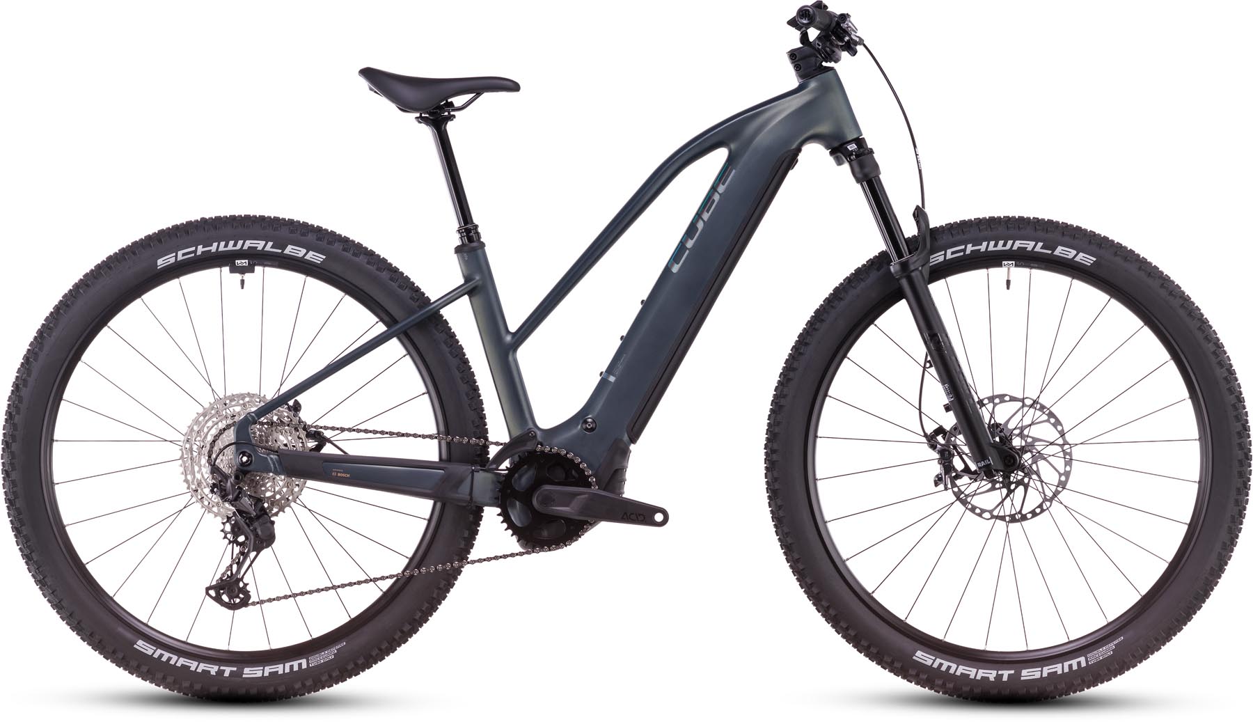 Cube Reaction Hybrid SLX 800 sagebrushgreen n prism 2025 - E-Bike Hardtail Mountainbike Dames