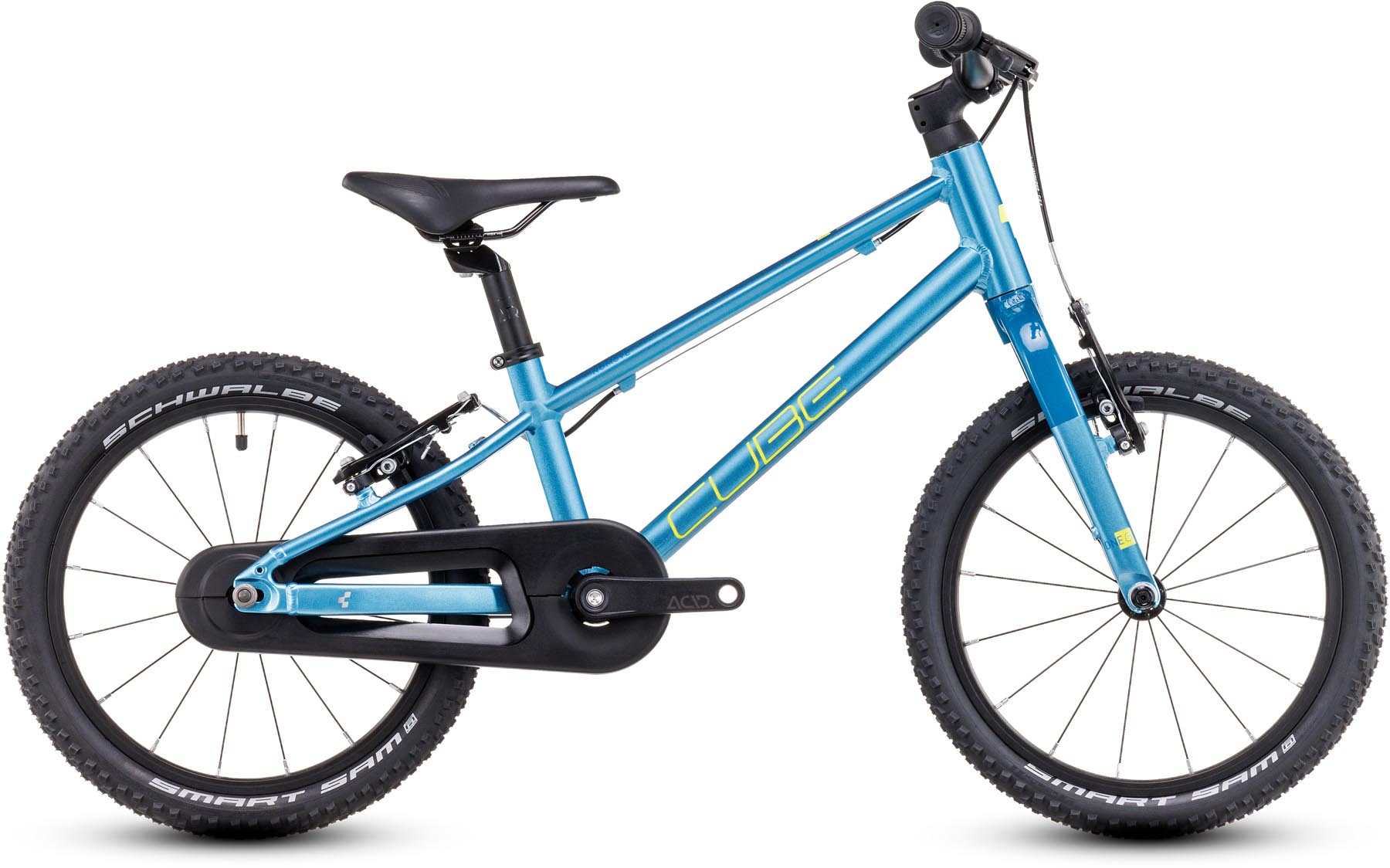 Cube Numove 160 blue n lime 2025 - Kinderfiets 16 inch