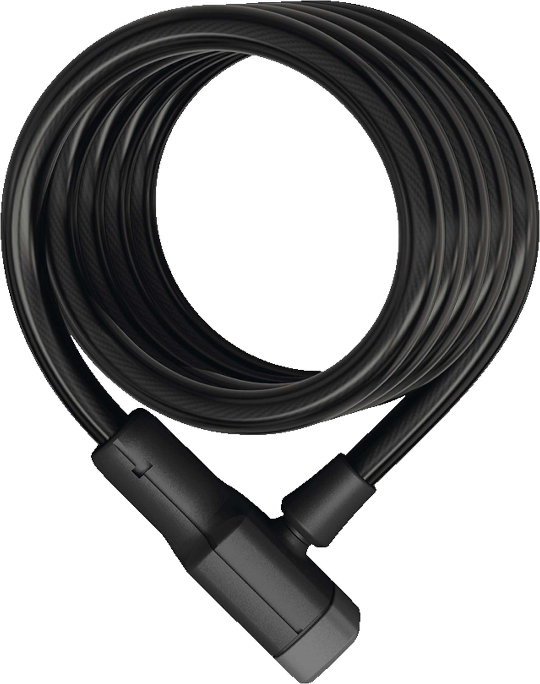 Abus Spiraalkabelslot Booster 6512K/180 zwart SR
