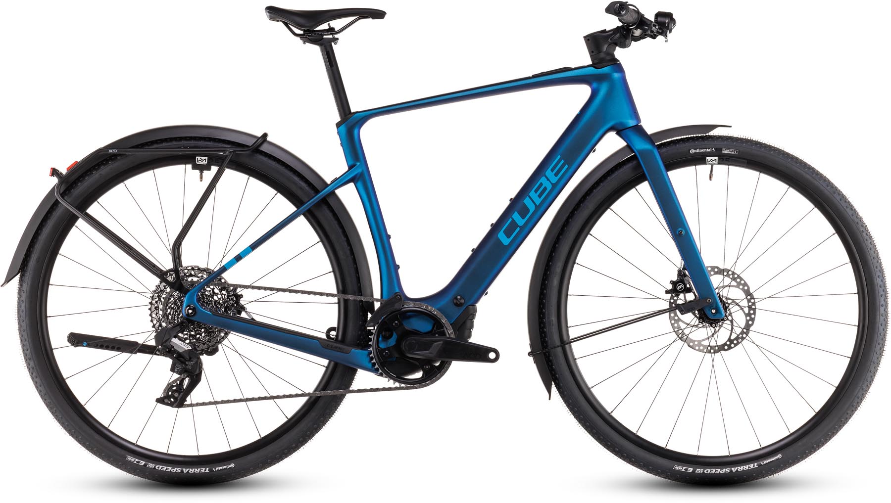 Cube Nulane Hybrid C:62 SLX FE 400X nebula n blue 2025 - E-Bike Fitnessfiets Heren