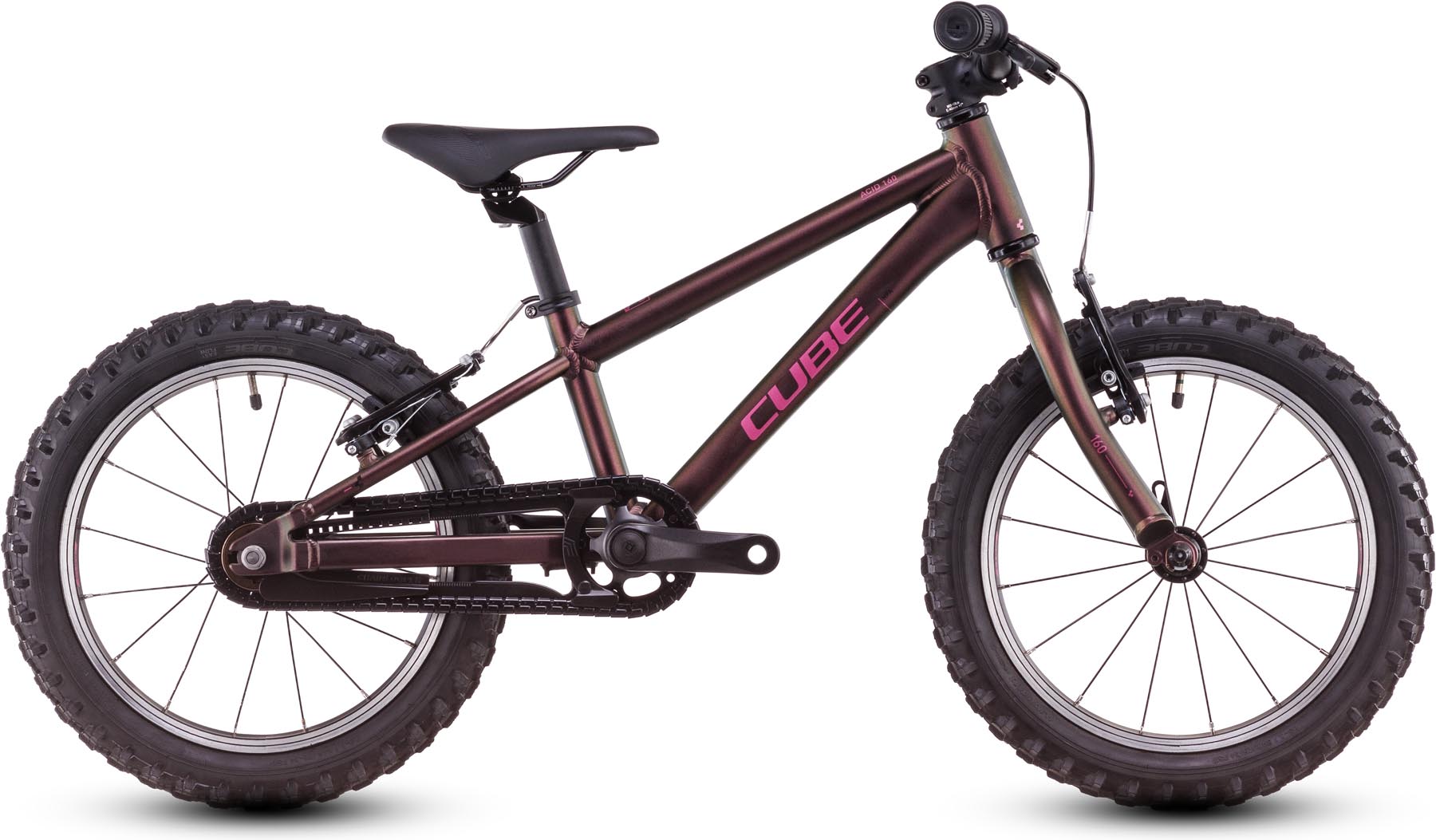 Cube Acid 160 molotov n pink 2025 - Kinderfiets 16 inch