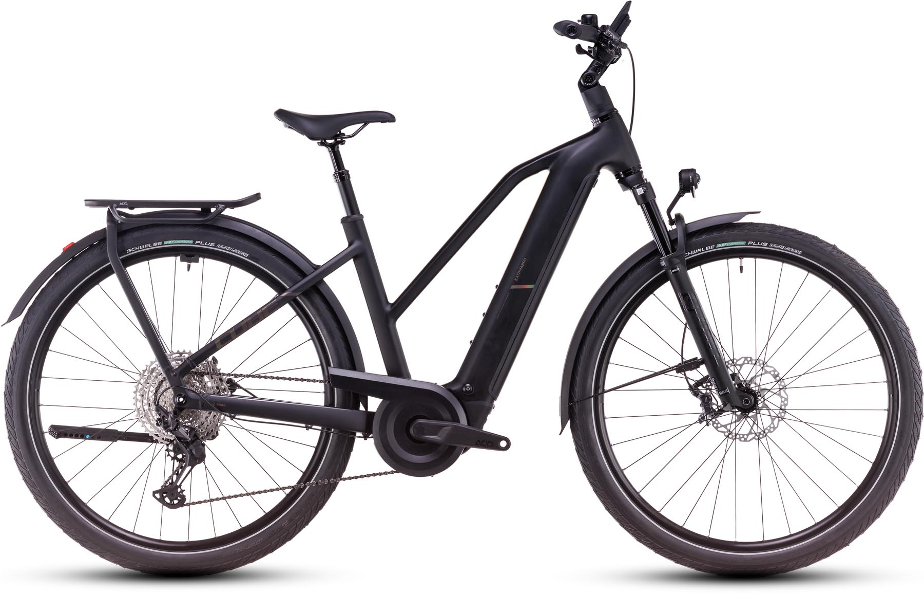 Cube Kathmandu Hybrid EXC 800 black n prism 2025 - E-Bike Trekkingfiets Dames