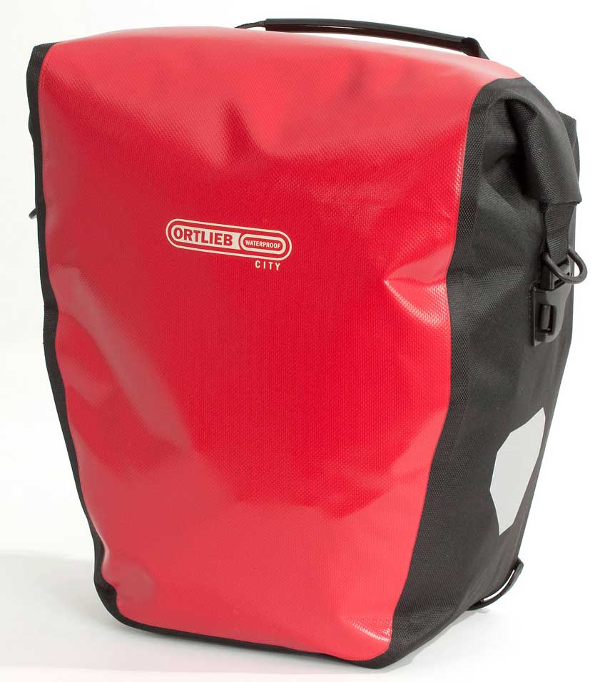 Ortlieb Back-Roller City (paar) achtertas rood