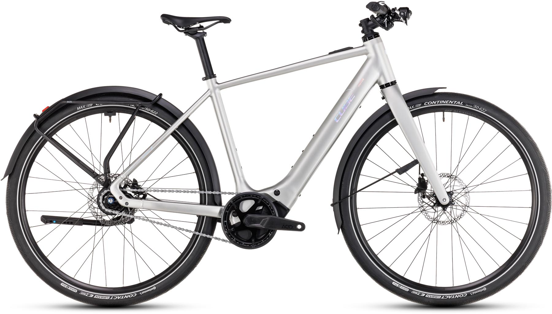 Cube Editor Hybrid SLX FE 400X sleekgrey n spectral 2025 - E-Bike Fitnessfiets Heren