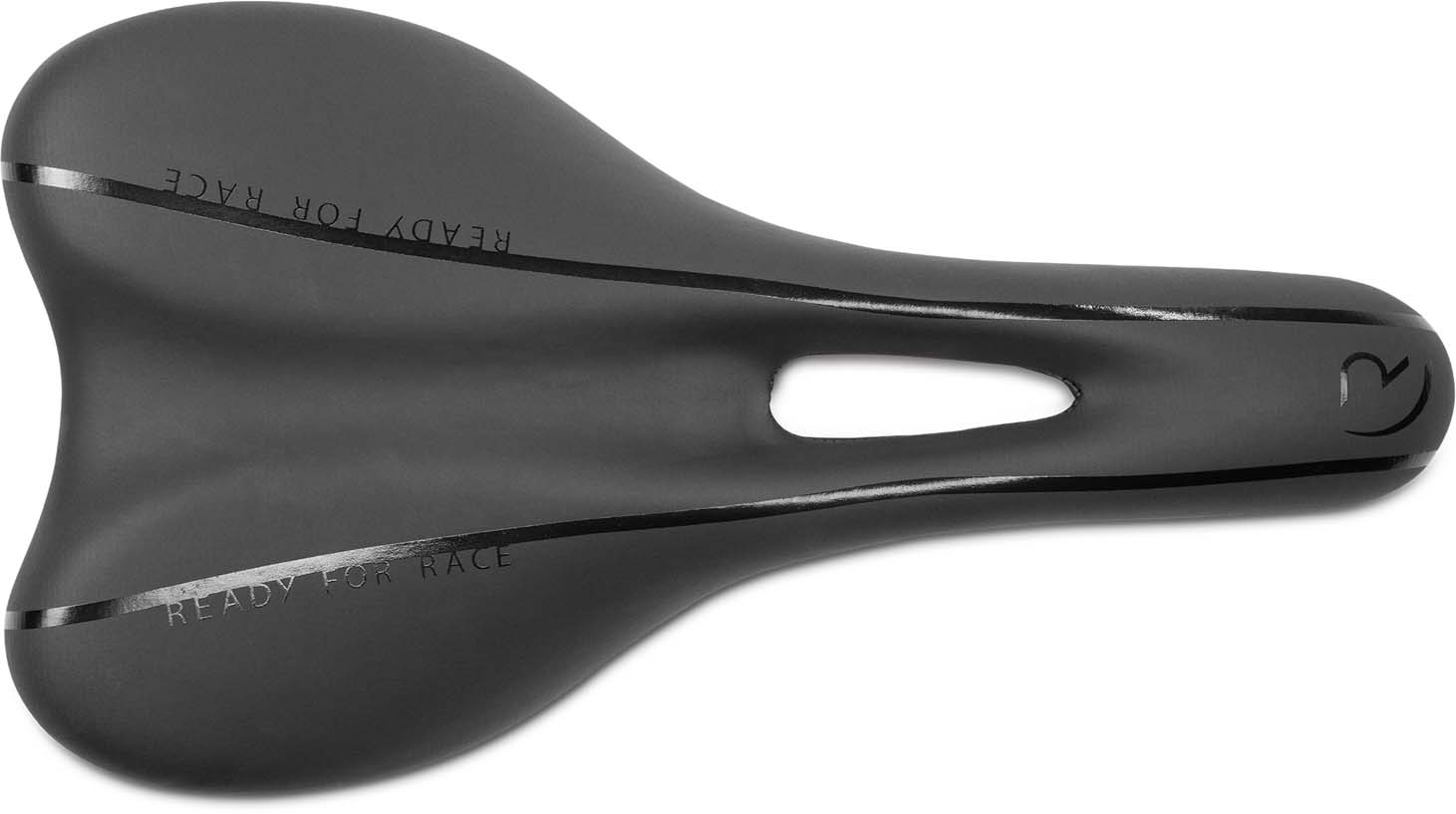 RFR Zadel MTB COMFORT D2 & uitsparing zwart