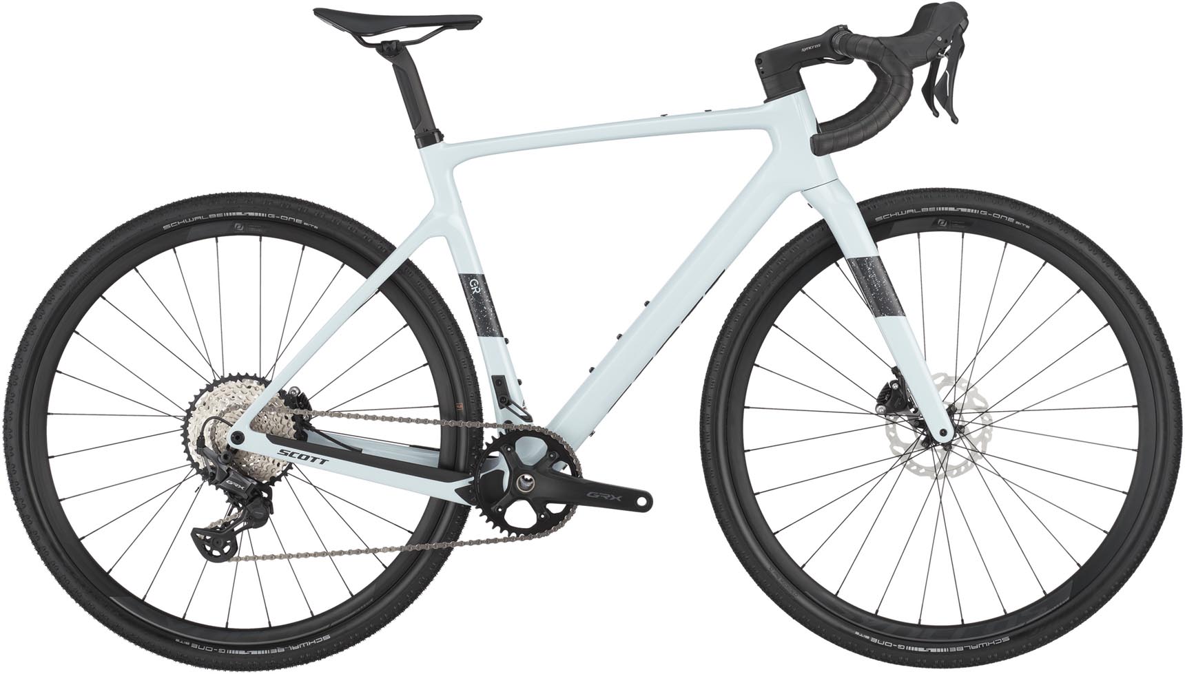 Scott Addict Gravel 40 mineral grey 2025 - Grindfiets