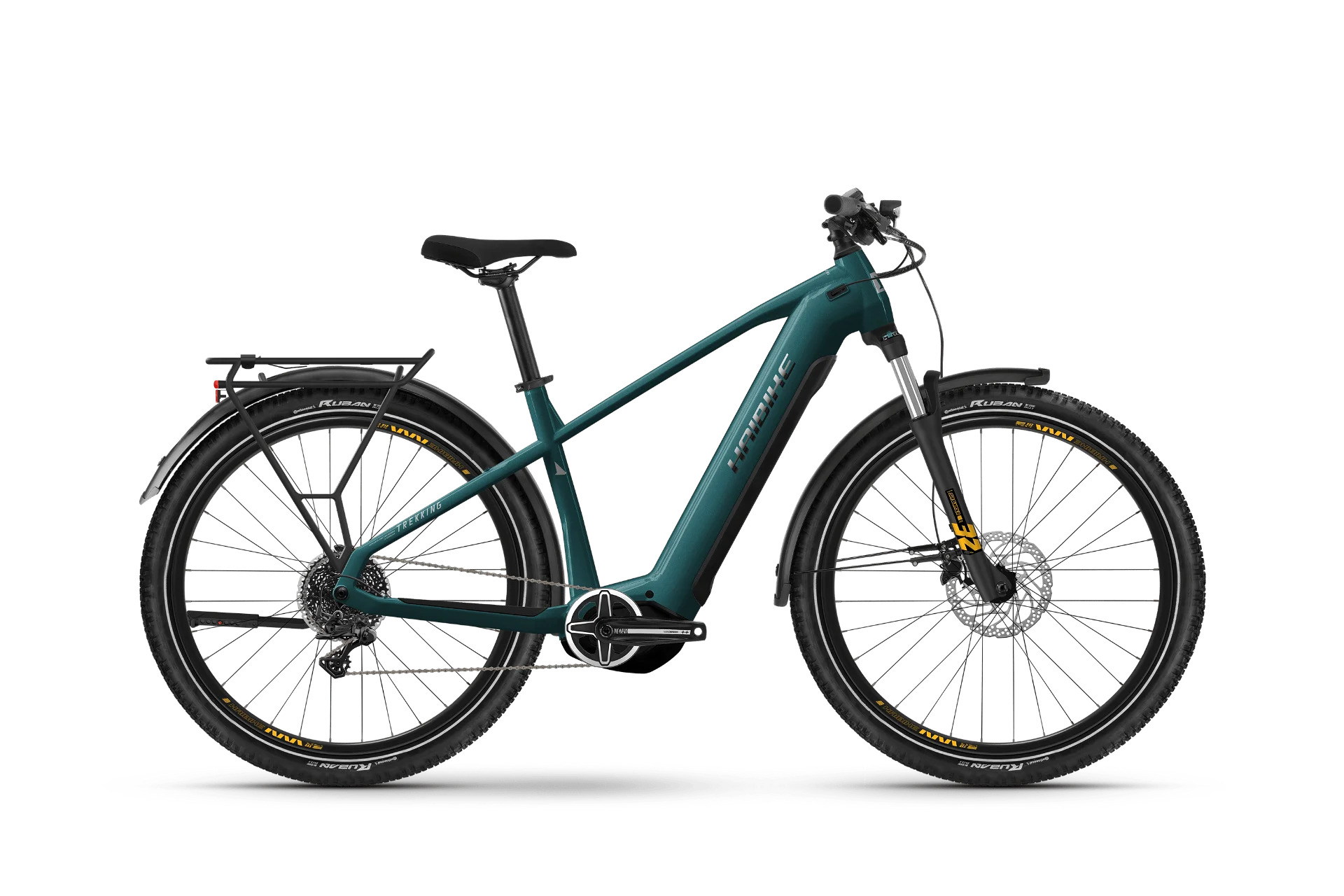 Haibike Trekking 4 dark silver/pearl matt 2023 - E-Bike Trekkingfiets Heren