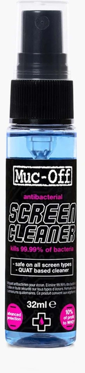 Muc-Off Ontsmettingsmiddel, schermreiniger, 32 ml