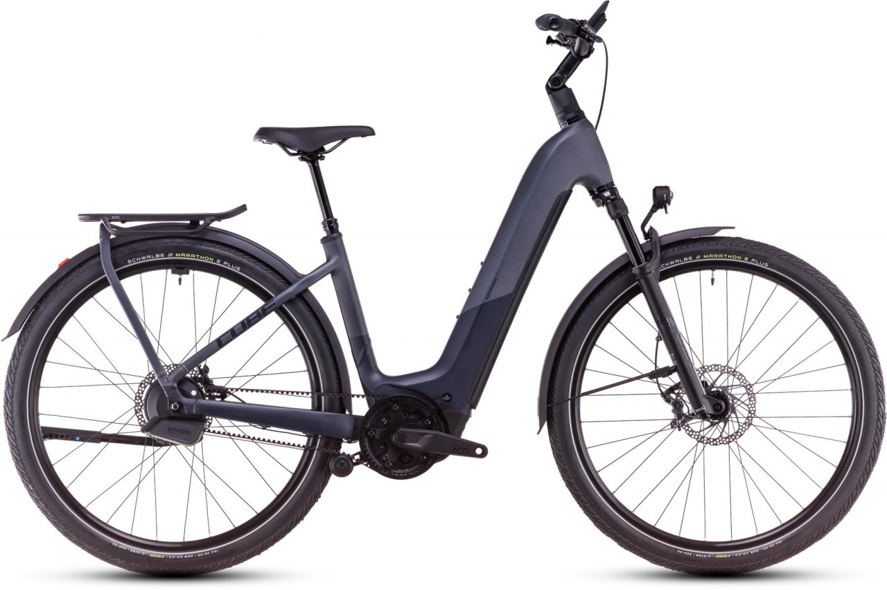 Cube Kathmandu Hybrid Comfort SLX 800 nightsky n ink 2025 - E-Bike Trekkingfiets lage instap