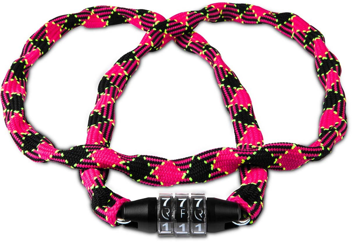 RFR Combinatieslot Style CMPT neon roze n zwart