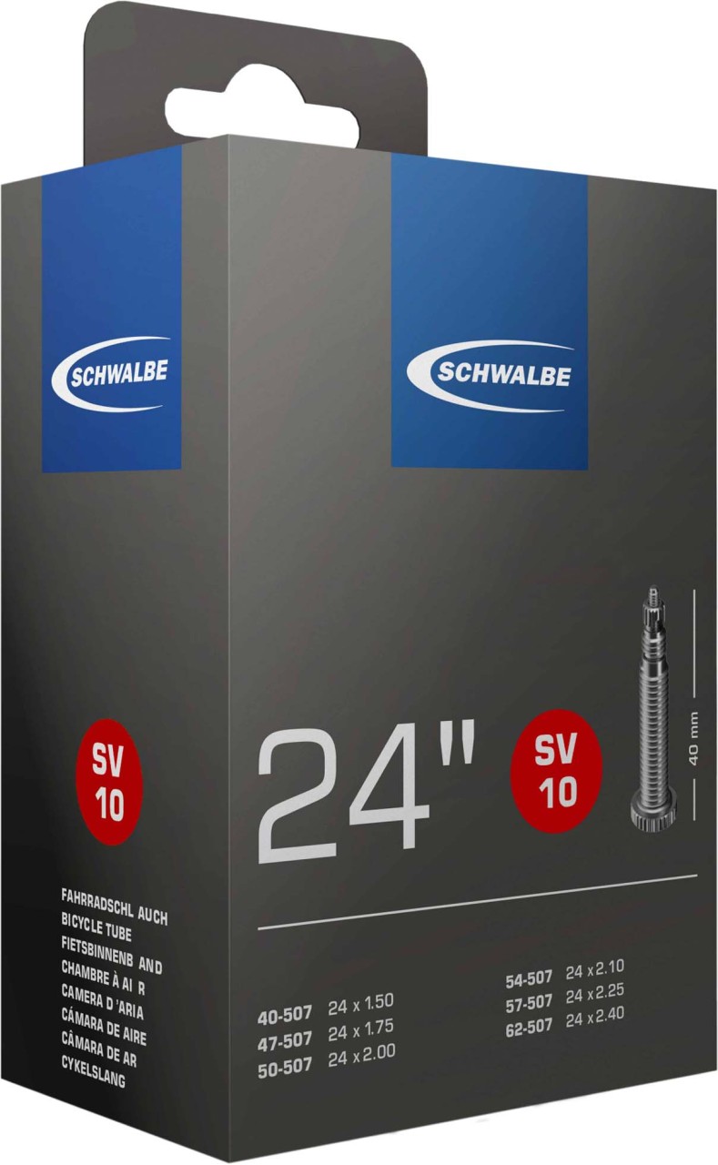 Schwalbe Buis 24x1,75-2,50 S SV10 40 mm 47/62-507