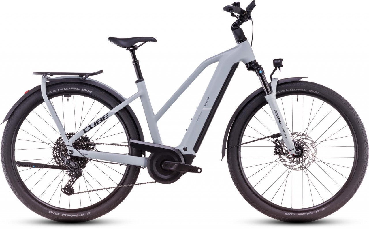 Cube Kathmandu Hybrid EX 800 haze n black 2025 - E-Bike Trekkingfiets Dames
