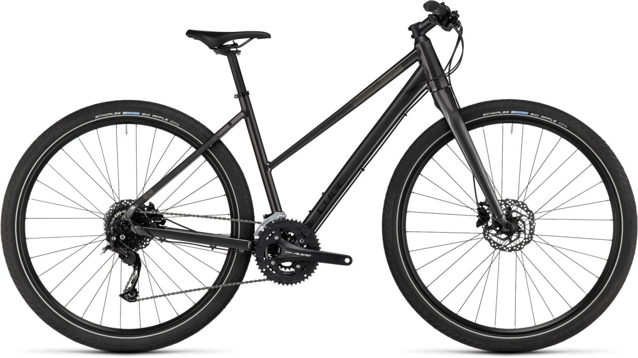 Cube Hyde graphite n black 2023 - Fitnessfiets Dames