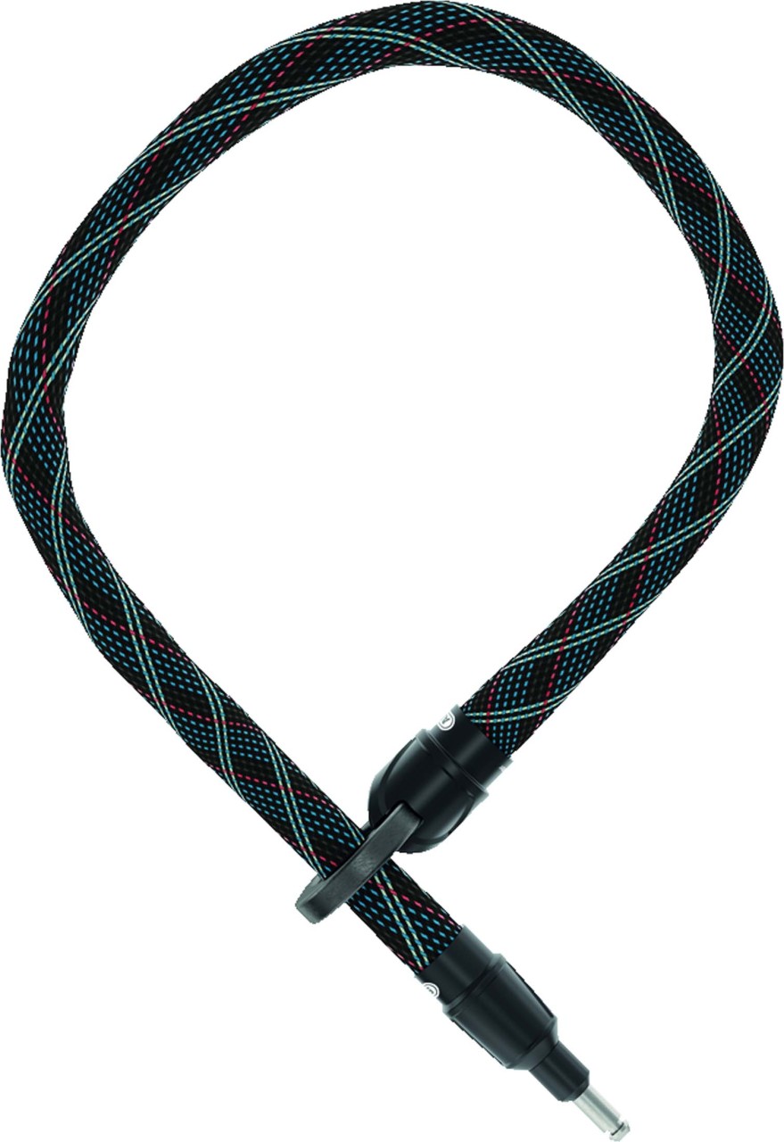 Abus IvyTex kettingslot ACH IVY 6KS/85 kruisend grijs