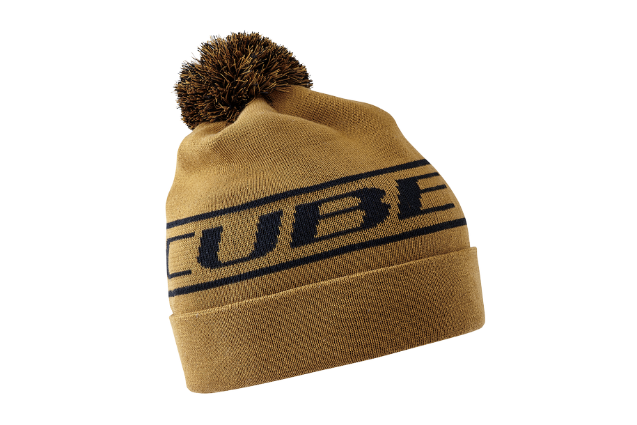 Cube Bobble muts - bruin