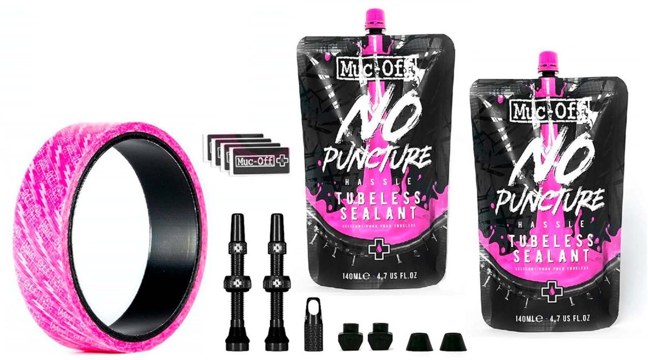 Muc-Off UltimateTubeless Kit - XC / Gravel roze nos