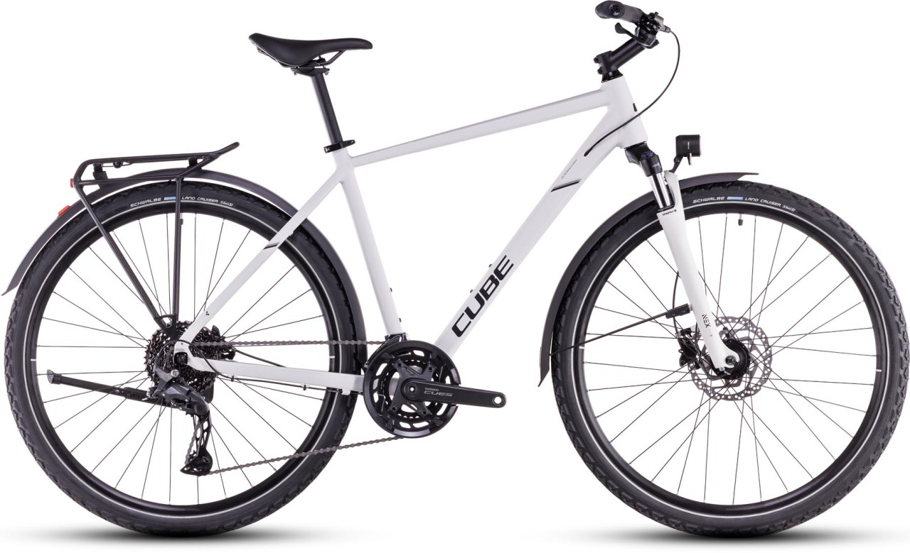 Cube Nature Pro Allroad cotton n grey 2025 - Crossfiets Heren