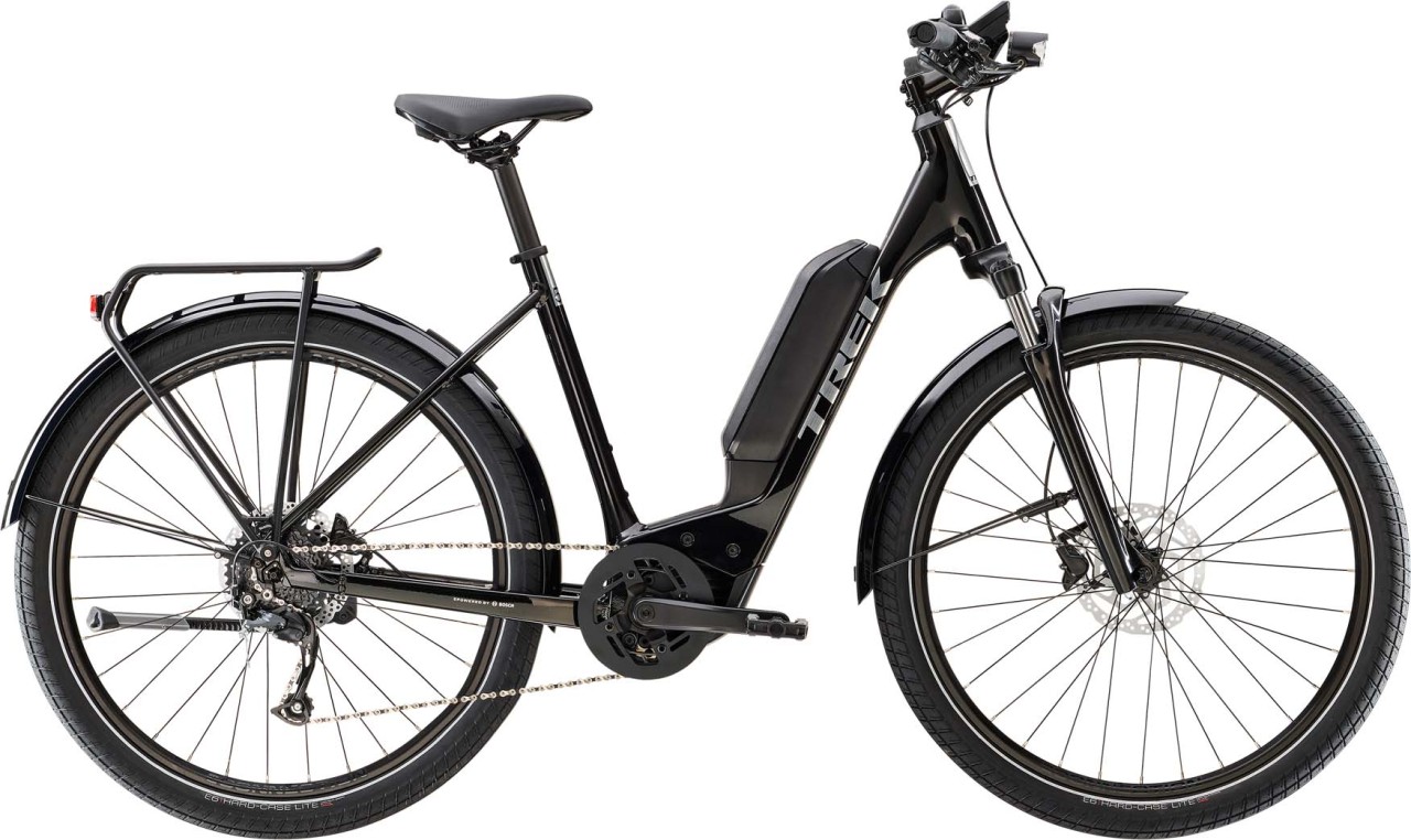 Trek Allant+ 5 Lowstep 545Wh trek black 2023 - E-Bike Trekkingfiets lage instap