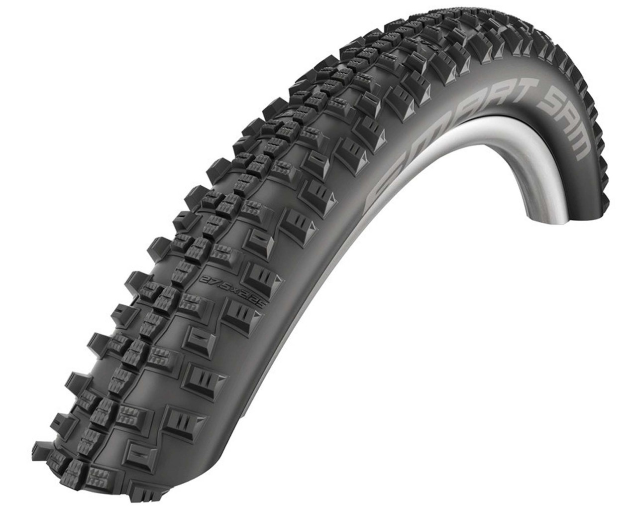 Schwalbe Banden Smart Sam, 44-622, 28 x 1.65" Black-Reflex